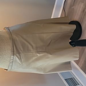 The Limited Faux Leather Skirt